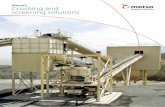 Metso’s Crushing and screening solutions - Pumpserve Crushers.pdf · 6 Proven cones for aggregates production and mining Cone Crushers Nordberg GP Series cone crushers Nordberg