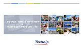 TechnipTechnip Group Overview Group Overview   TechnipTechnip Group Overview Group Overview  Hydrogen ProductHydrogen Product--line line