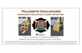 CONSTRUCTION PLANS AND BASIC ASSEMBLY  · PDF fileCONSTRUCTION PLANS AND BASIC ASSEMBLY INSTRUCTIONS   Dollhouse Technical Drawing and Instructions by Matt