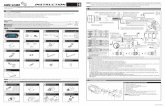 INsTRUCTION - Koso Europe BA018B00.pdf · INsTRUCTION Thank you for ... YAMAHA HONDA S UZ KI KA WA S A K I S Y M ... to switch between odometer and trip meter. In the trip meter screen,