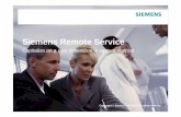 Siemens Remote Service - Vivit-Germany · PDF fileHendrik Schade Siemens Healthcare / IK SRS Introduction / Contents ... Remote System Management ... checking SIEMENS inventory as