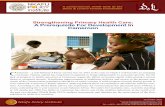 Strengthening Primary Health Care: A Prerequisite For ... · PDF fileCameroon C ameroon – a sub ... healthy lifestyles and priority settings, providing health systems with the strength