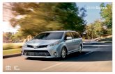 2018 Sienna eBrochure - Toyota · PDF filePREMIUM INTERIOR A welcoming space for the entire family. Fall in love with Sienna’s inviting soft-touch seating and available premium contrast