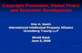 Copyright Protection, Global Piracy and Economic …siteresources.worldbank.org/INTRANETTRADE/Resources/Internal... · Recording Industry Association of America ... ⎯22% in Singapore