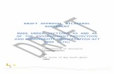 Draft Approval Bilateral Agreement - Home - Department of ... …  · Web viewthis bilateral agreement made under section 45 of the EPBC Act ... notes and headings are for convenient