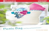 Picnic Bag with Pop-up Embellishmentsnew.husqvarnaviking.com/SiteMedia/EN/Documents/HClass 600E/600E... · Picnic Bag with Pop-up Embellishments ... HicLaSS ™ 600E Embroidery ...