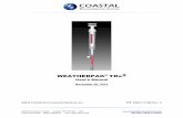 WxPak TRx2 User's Manual -  · PDF fileWEATHERPAK TRx2 User’s Manual . November 26, ... 7 4-3 Vehicle Mount Adapter ... 7-1 ALOHA® Data Line Interpretation
