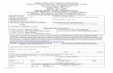 REQUEST FOR PROPOSAL - New York · PDF filePROPOSAL, Appendix A (Standard Clauses For New York State Contracts), Appendix B ... Sunday, 4/1/12 I.4 MANDATORY INTENT TO SUBMIT PROPOSAL