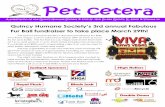 Fur Ball fundraiser to take place March 29th! - Quincy · PDF fileFur Ball fundraiser to take place March 29th! ... Viva Paws Vegas, ... new grant opportunities thanks to the generosity