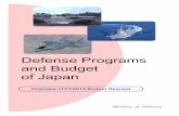 Defense Programs and Budget of Japan -  · PDF fileDefense-related Expenses 30 Reference 44 Contents Defense Programs and Budget of Japan Overview of FY2013 Budget Request