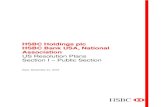 HSBC Holdings plc HSBC Bank USA, National Association · PDF fileHSBC Holdings plc HSBC Bank USA, National Association US Resolution Plans Section I – Public Section Date: December