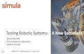 Testing Robotic Systems: A New Battlefield - GDR GPLgdr-gpl.cnrs.fr/sites/default/files/documentsGPL/JourneesNation... · Testing Robotic Systems: A New Battlefield! 2. ... This cost