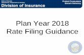 Plan Year 2018 Rate Filing Guidance - Nevada Division of ...doi.nv.gov/uploadedFiles/doinvgov/_public-documents/Insurers/Filing... · NV Rate Review Process for 2018 • All rate