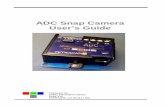 ADC SNAP Users Guide V1.1 - Welcome to Tetracam SNAP Users Guide V1.1.pdf · No part of the software or ... 1 TRADEMARKS ... The ADC Snap is a single sensor digital camera designed