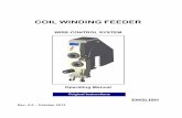 COIL WINDING FEEDER - btsr-coil. · PDF fileIntroduction COIL WINDING FEEDER - I.1 - INTRODUCTION Congratulations for choosing a BTSR product. With our copper wire COIL WINDING FEEDER