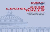 2018 Legislative Rally program - American Public Power ... · PDF fileTHE RALLY TARGET AUDIENCE Public power professionals, including community leaders, mayors, city council and board