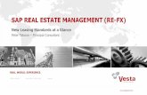 SAP Real Estate Management (RE-FX) - · PDF fileReal. World. Experience. REAL. WORLD. EXPERIENCE. NORTH AMERICA ASIA PACIFIC MIDDLE EAST EUROPE SAP REAL ESTATE MANAGEMENT (RE-FX)