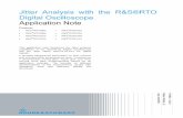 Jitter Analysis with the R&S®RTO Digital Oscilloscope ... · PDF fileBackground on Jitter 1TD03_2e Rohde & Schwarz - Jitter Analysis with the R&S®RTO Digital Oscilloscope 5 2 Background