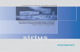SIRIUS Safety Integrated - · PDF fileInhaltsverzeichnis Safety Integrated Application Manual - S.I.A.M. - Funktionshandbuch, Ausgabe 07 / 2006, L3-Z333 v 6 3TK284. Halbleiter-Freigabekreise