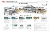 Kitchen -   · PDF fileKitchen Ref: CPP-K-ver 1 GENERAL PURPOSE CLEANER For use on all food ... HEAVY DUTY CLEANER DEGREASER For heavily soiled areas, tough on carbon and grease