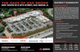 THE OAKS OF OAK BROOK MARKET SUMMARY - …images1.loopnet.com/d2/asifoBtaA6RPft5_ZCOdABMMuAW_SMZcIRRl… · FOR MORE IFORMTIO, PESE COTACT: THE OAKS OF OAK BROOK NWC ROUTE 83 & 16TH