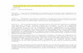Standards for the Establishment of Pharmaceutical Factories for the Establishment of... · Standards for the Establishment of Pharmaceutical Factories ... Pharmaceutical manufacturers