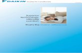 Superior technology. Ultimate comfort. That’s the Daikin ... Brochure Oct 2006 (PCDAU0202J).pdf · we SpeCiAliSe in ComforT Daikin are air conditioning specialists. Our focus is