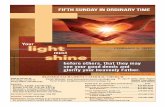 BLESSED SACRAMENT CATHOLIC CHURCH · PDF file12.02.2016 · Fifth Sunday in Ordinary Time 2017 Annual Catholic Appeal Next Weekend - February 11-12 (in Pew Pledge) We are invited to