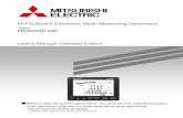 MITSUBISHI Electronic Multi-Measuring · PDF fileMITSUBISHI Electronic Multi-Measuring Instrument ... voltage, active power, ... Stopping backlight flickering caused by upper/lower