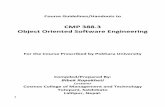 CMP 388.3 Object Oriented Software Engineering · PDF file1 Course Guidelines/Handouts to CMP 388.3 Object Oriented Software Engineering For the Course Prescribed by Pokhara University