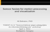 Sensor fusion for motion processing and visualizationreliablecomputing.eu/baharev-sensor-fusion.pdf · 3-axis gyroscope; two integrated dual-axis angular rate gyroscopes InvenSense