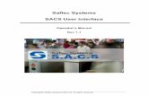 Saflec Systems SACS User Interface - Compcrete Home Operators Man… · Saflec Systems SACS User Interface Operator’s Manual Rev 1.1 . Table of contents Operator manual 2 ... Operator