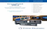 CrossPoint Ultra Silent, fan-free enclosure · PDF fileSilent, fan-free enclosure ... The CrossPoint Ultra features a fan-free enclosure with a single, ... lower cost of ownership