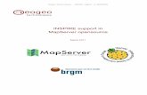 INSPIRE support in - neogeo- · PDF fileNeogeo Technologies – INSPIRE support in MAPSERVER Table of contents I. Introduction