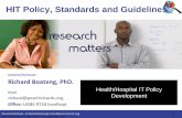 HIT Policy, Standards and Guidelines - VIVA University · PDF fileResearch Methods – Dr Richard Boateng [richard@pearlrichards.org] Photo Illustrations from Getty Images – 1 HIT