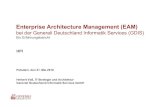 Enterprise Architecture Management (EAM) · PDF fileDB2 Oracle MQ TX Server IMS,CICS COBOL JAVA JAVA OS/390 MQ JVM TX Server COBOL PL/SQL AIX ... EAM basiert auf der Verwaltung von
