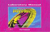 Laboratory Manual - Pearson Schoolassets.pearsonschool.com/asset_mgr/current/20126/conceptual... · Laboratory Manual Paul Robinson ... CP02_SE_LAB_ FM 3/5/01 12:28 PM Page i. ii