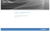 EMC NetWorker Release 8.0 Installation Guide - · PDF file4 EMC NetWorker Release 8.1 SP1 Installation Guide Contents Updating NetWorker on AIX, HP-UX, Debian, Ubuntu, MAC-OSX, and