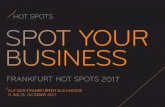 PowerPoint-Präsentation · PDF filemodule . hot spots spot your business frankfurt hot spots 2016 ... 6.0 hall 4.2 hot spot education 4.2 3.1 4.0 hall 4.2 hot spot professional &