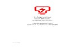 USER MANUAL (FOR DEVELOPER) TNB DISTRIBUTION  · PDF filee-application user manual (for developer) tnb distribution tenaga nasional berhad 13 june 2007