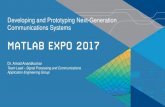 Developing and Prototyping Next-Generation Communications ... · PDF fileDeveloping and Prototyping Next-Generation Communications Systems ... Use HDL Coder to ... Developing and Prototyping
