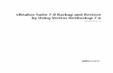 n Suite 7 - docs. · PDF fileContents vRealize Suite 7.0 Backup and Restore by Using Veritas NetBackup 7.6 5 Updated Information 7 1 Backup and Restore Introduction 9 2 Preparing to