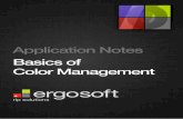 Basics of Color Management - Rolandsupport.rolanddga.com/docs/documents/departments/technical service… · Basics of Color Management 2 CMYK The CMYK model depends of the absorption