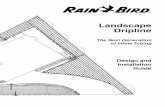 Landscape For Technical Assistance, Dripline - Rain · PDF fileLandscape Dripline The Next Generation of Inline Tubing Design and Installation Guide For Technical Assistance, Call