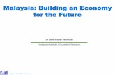 Malaysia: Building an Economy for the Future - · PDF fileMalaysia: Building an Economy for the Future . ... Year Treshold Malaysia Linear ... 1992 1995 1997 1999 2002 2004 2007 2009