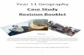 Case Study Revision Booklet - Home - St Peter's Church of ... · PDF file1 Year 11 Geography Case Study Revision Booklet Name: _____ Inside this booklet are detailed notes about all