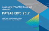 Accelerating FPGA/ASIC Design and Verification - …matlabexpo.com/in/.../accelerating-fpga-asic-design-verification.pdf · Accelerating FPGA/ASIC Design and ... Streamline a time-consuming