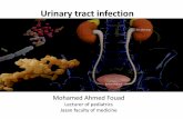 Urinary tract infection - · PDF file*Paediatric urinary tract infection (UTI) is defined as a common bacterial infection involving the lower urinary tract (cystitis), the upper urinary