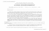 The University of the State of New York REGENTS HIGH ... · PDF fileLIVING ENVIRONMENT LIVING ENVIRONMENT The University of the State of New York REGENTS HIGH SCHOOL EXAMINATION LIVING