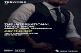 THE INTERNATIONAL TRADE SHOW - texworld-usa.us ... USA... · Over the past decade, Texworld USA has become the premier sourcing event on the East Coast for apparel fabric buyers,